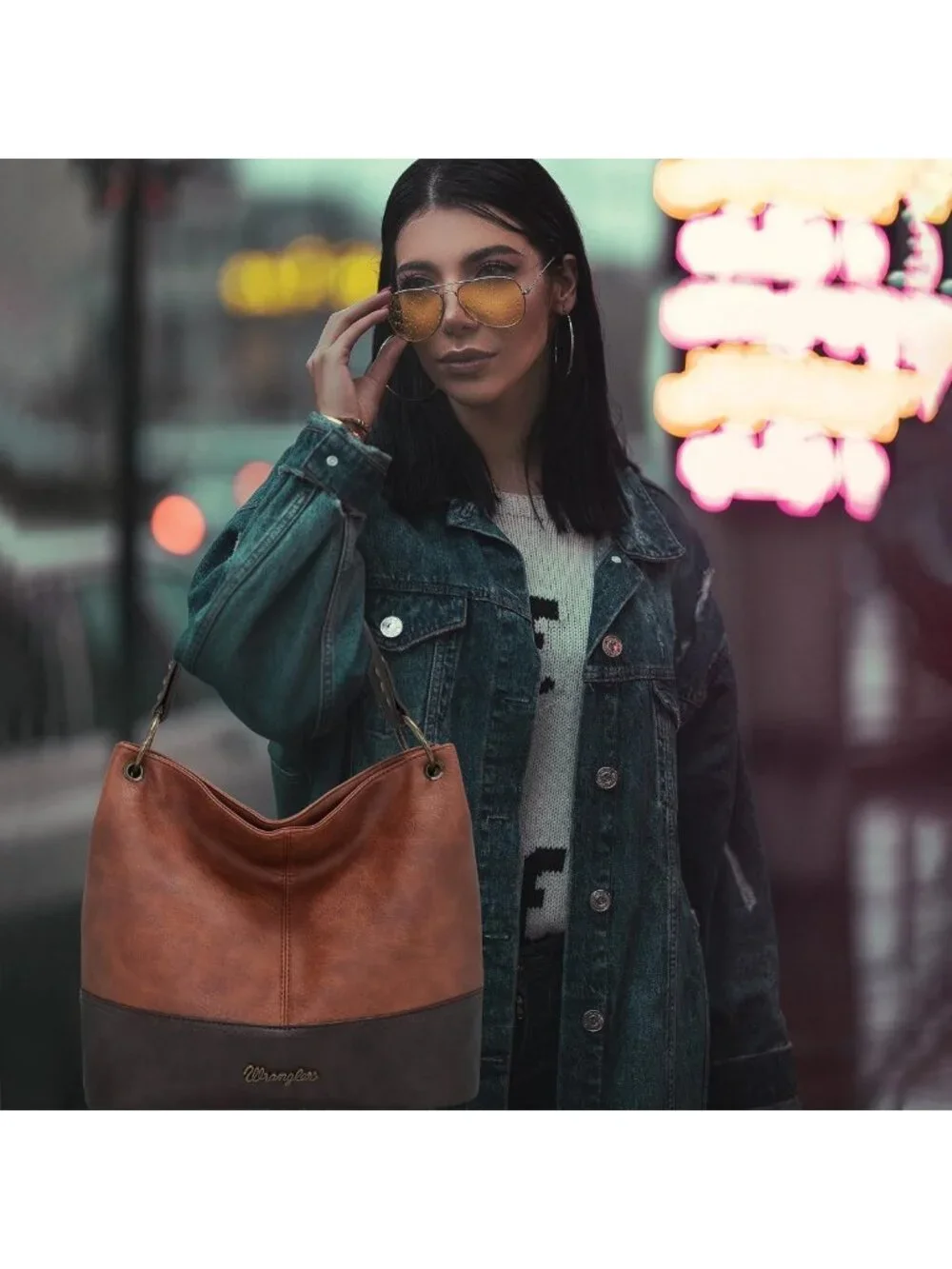 Vegan Leather Hobo Bag for Women | Stylish Top Handle Shoulder Purse & Handbag